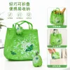 Grab folding hand-held plastic shopping bags and express delivery packaging bags can be reused and are lightweight for storage details Picture